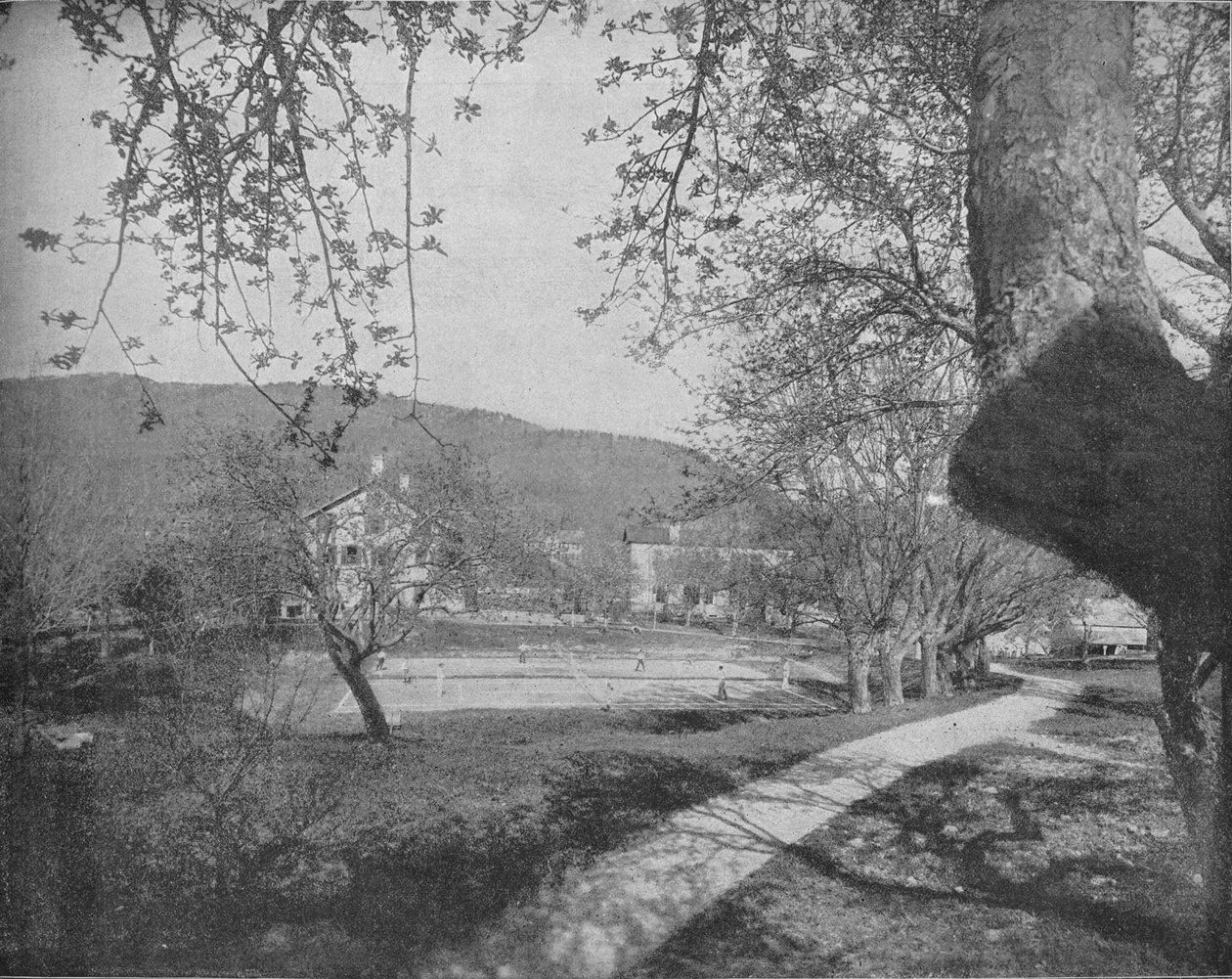 Nas montanhas de Catskill, c1897. de Unbekannt