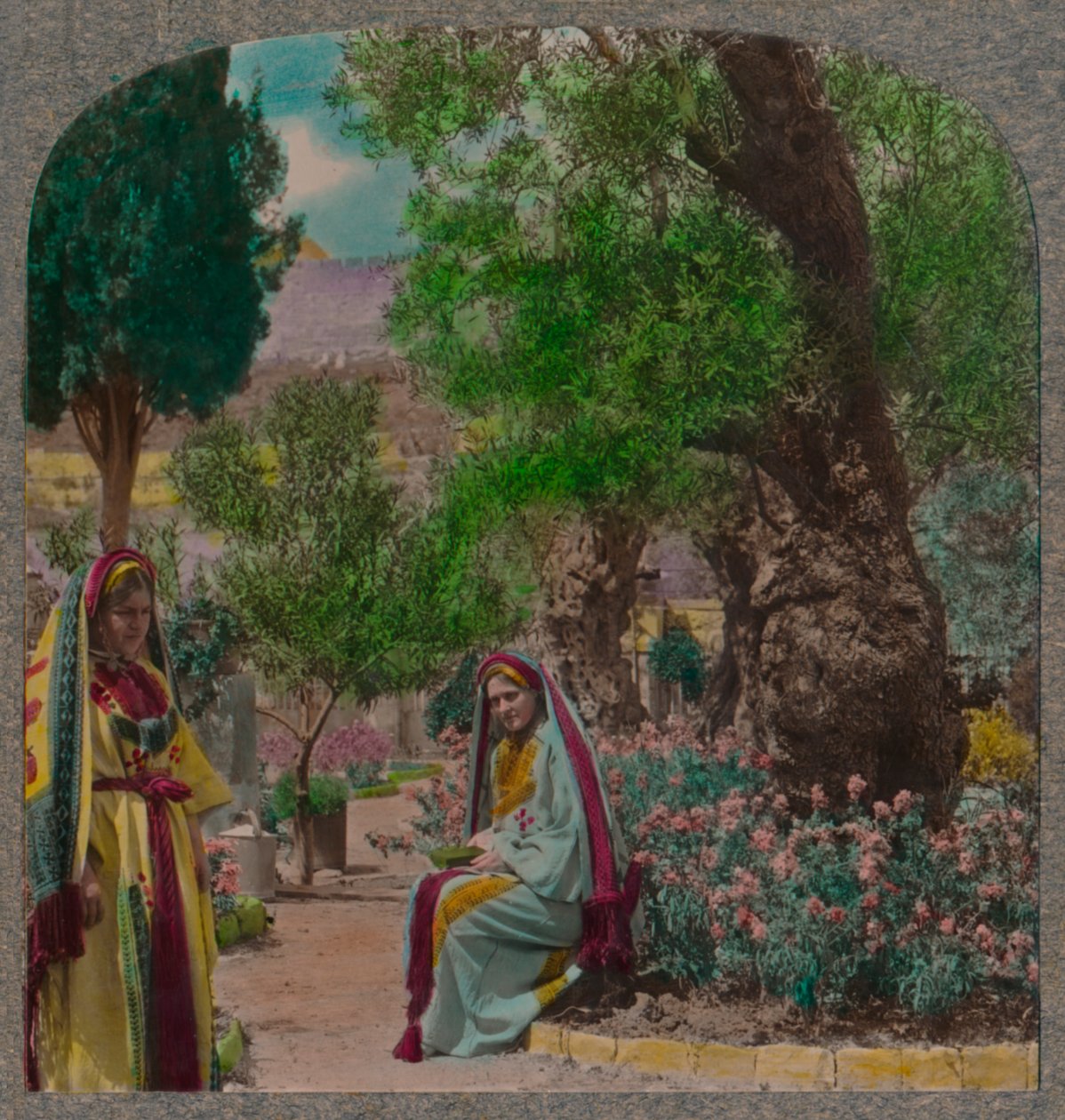 No jardim do Getsêmani, c1900 de Unbekannt