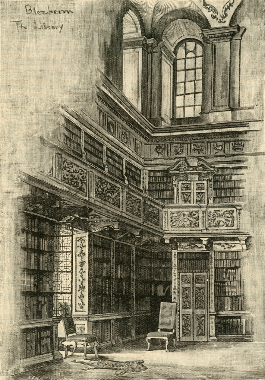 Na Biblioteca de 1870, 1898. de Unbekannt