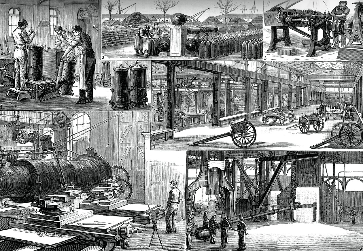 No Arsenal Real, Woolwich, c1880 de Unbekannt