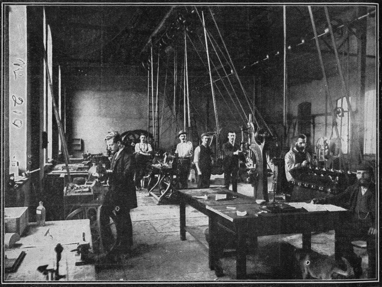 No Transvaal - A Casa da Moeda de Pretória antes de ser adquirida pelos britânicos, 1900 de Unbekannt