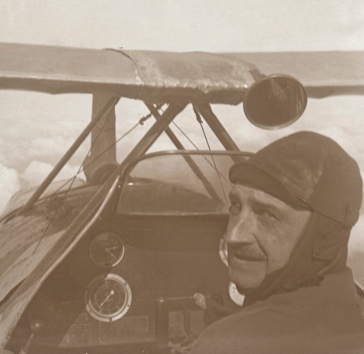 Nas nuvens a 1200 metros, c1914-c1918 de Unbekannt