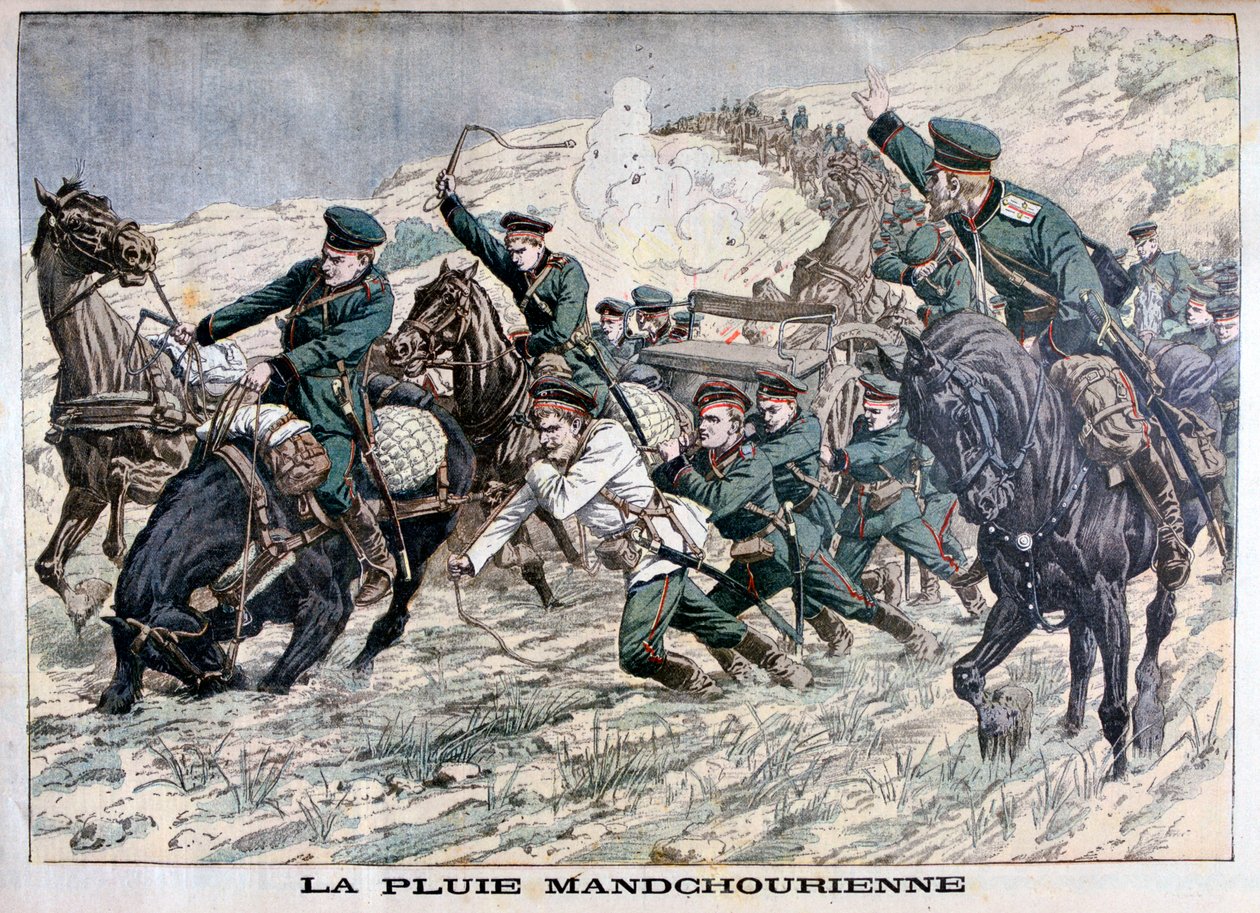 Na lama da Manchúria, Guerra Russo-Japonesa, 1904 de Unbekannt