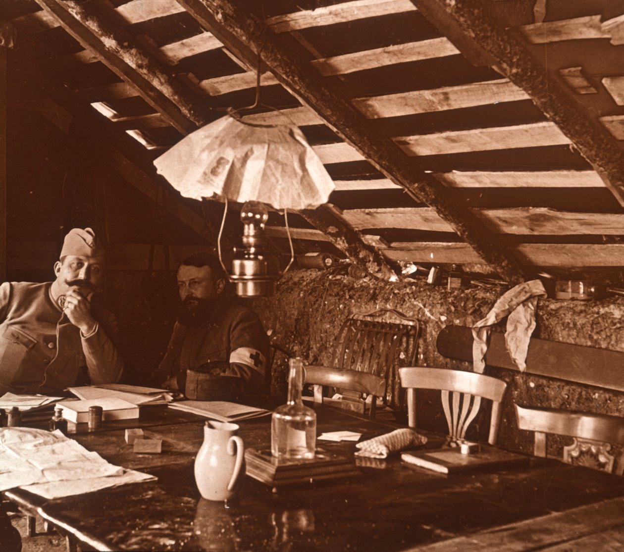 Nas trincheiras, c1914-c1918 de Unbekannt