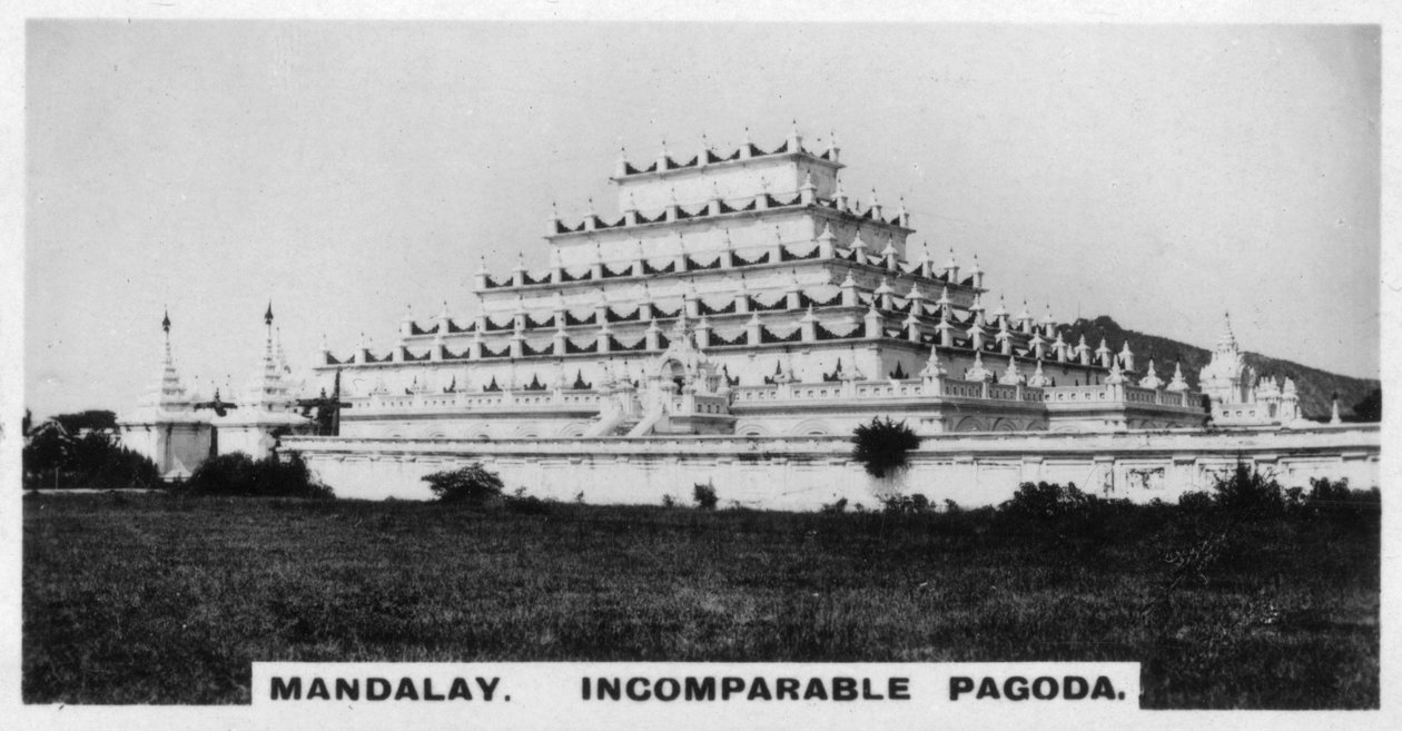 Pagode incomparável, Mandalay, Birmânia, c1925 de Unbekannt