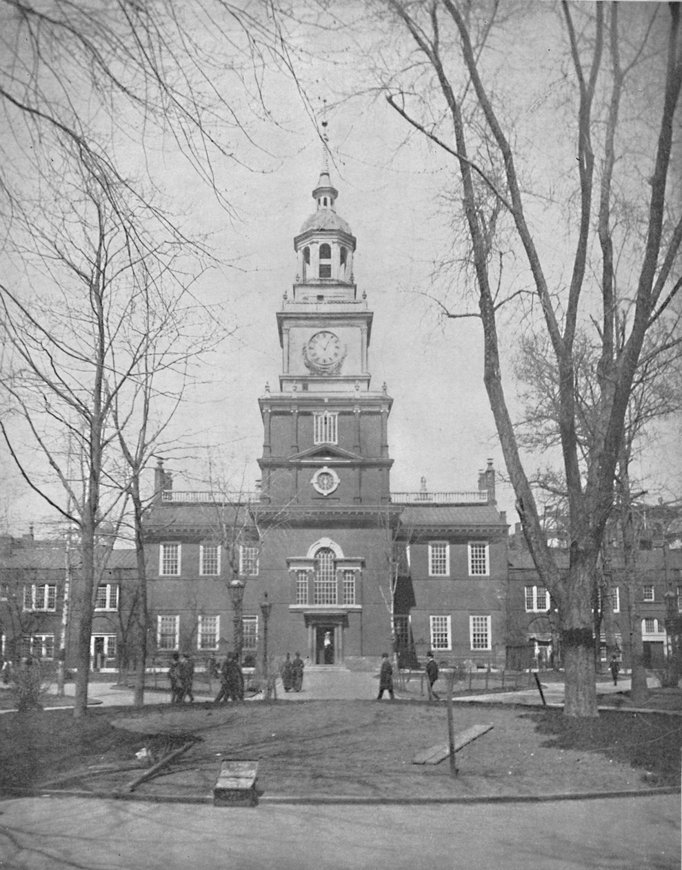 Independence Hall, Filadélfia, c1897. de Unbekannt
