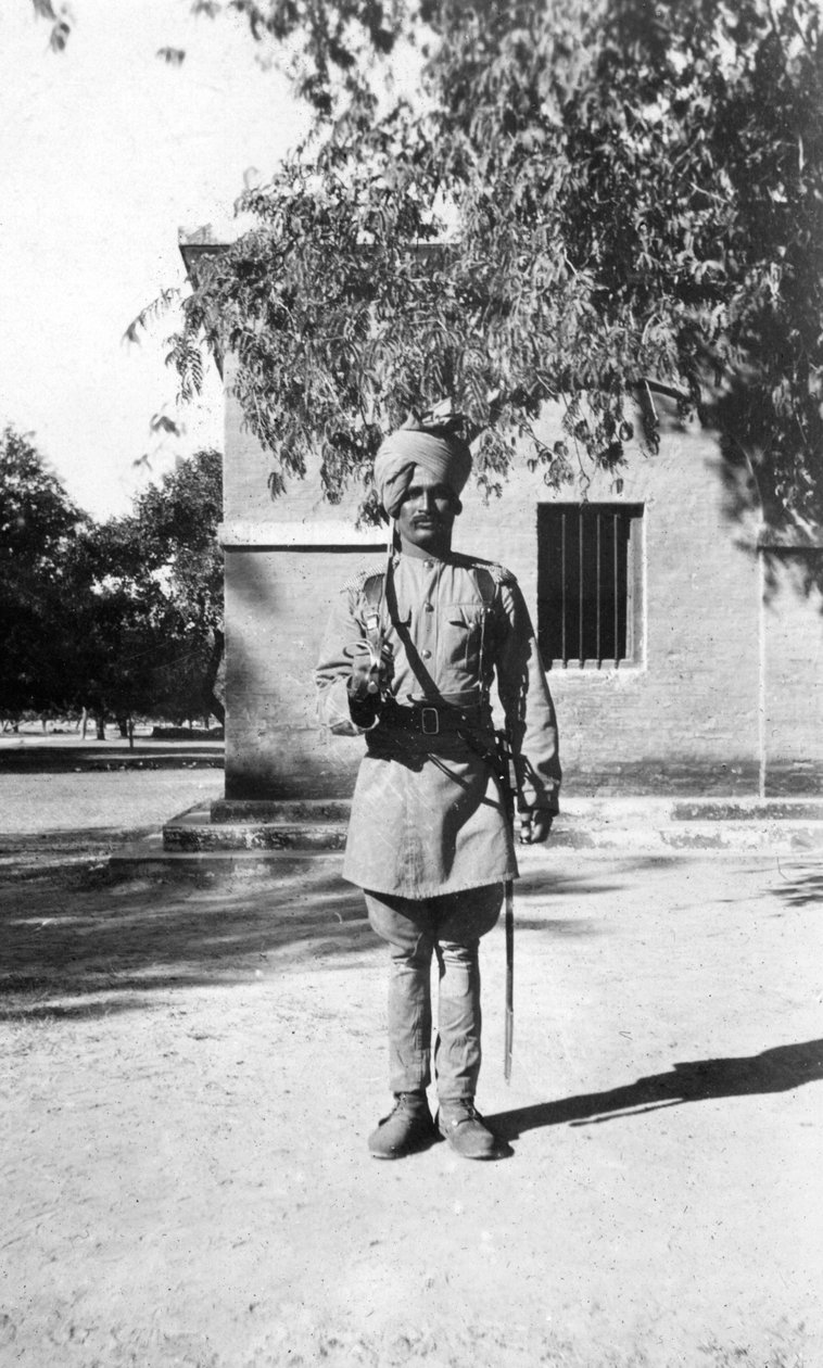Lancer indiano, Mathura, Índia, 1916-1917 de Unbekannt