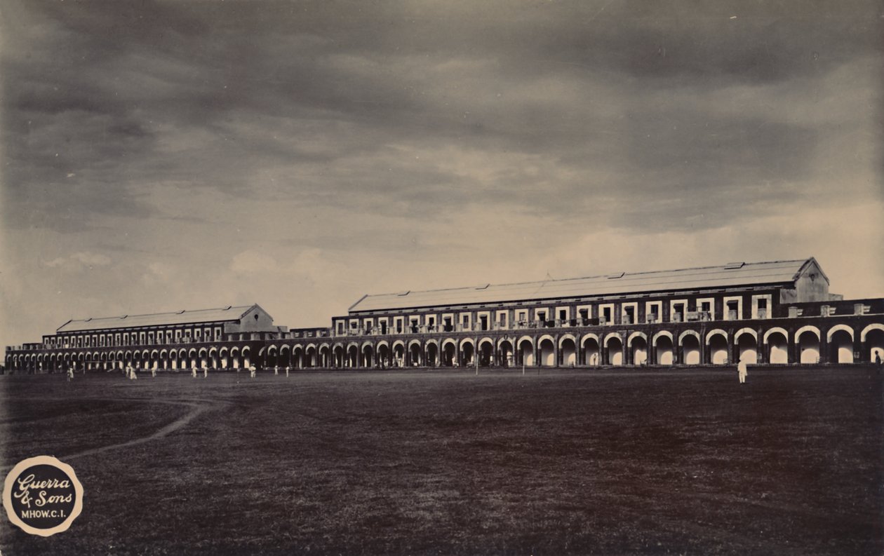 Quartel militar indiano, c1910. de Unbekannt