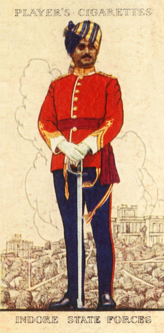 Forças estaduais de Indore, 1936. de Unbekannt