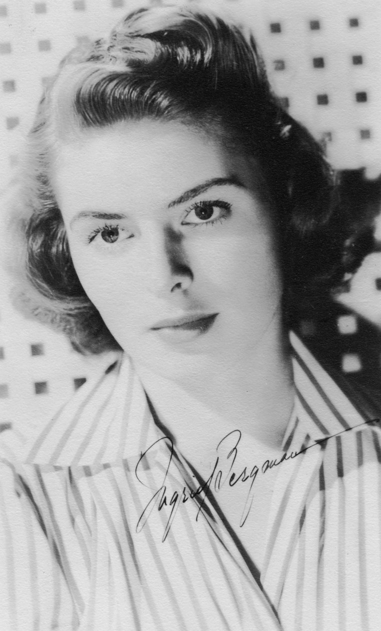 Ingrid Bergman 1915-1982, atriz sueca, c1930s de Unbekannt
