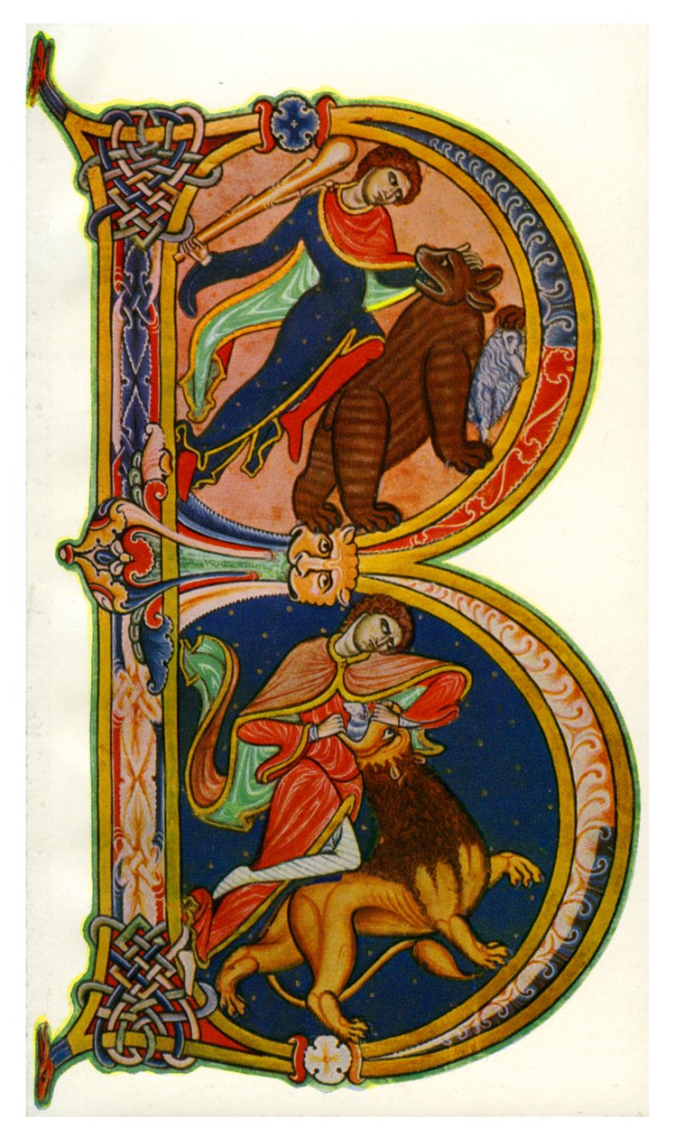 Primeira B, Bíblia, Winchester, c1160-1170, 1930 de Unbekannt
