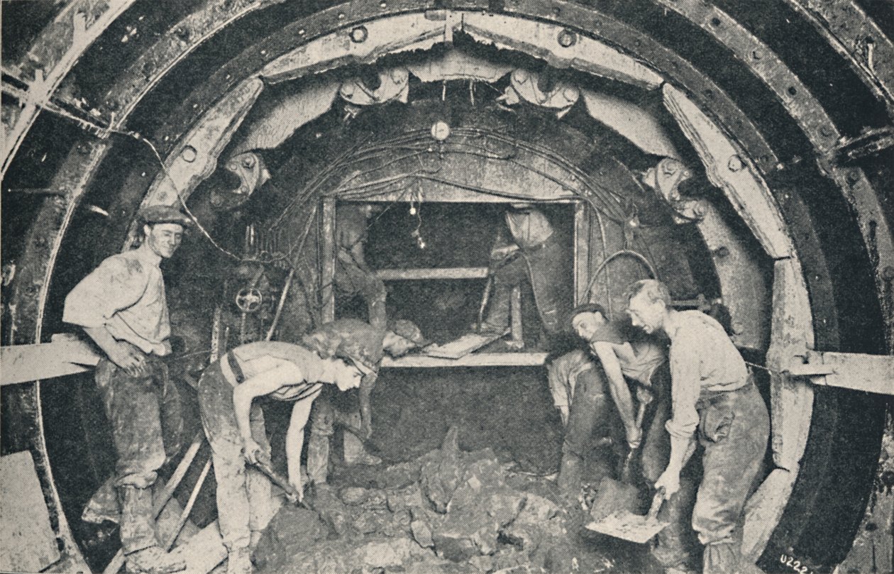 Dentro de um escudo de encapsulamento em Greathead, 1926 de Unbekannt
