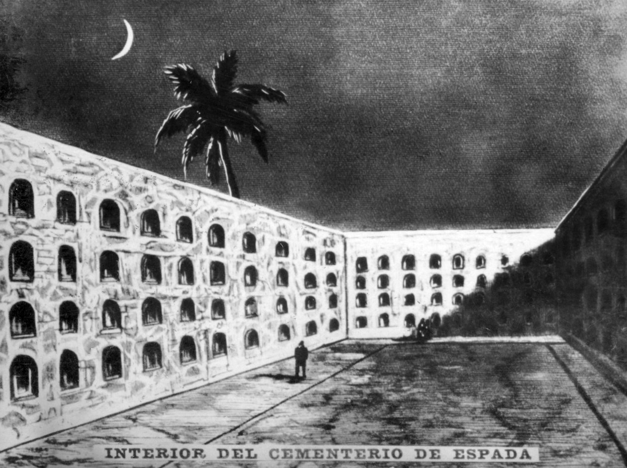 Dentro da cimentação espanhola, século XIX, 1920 de Unbekannt