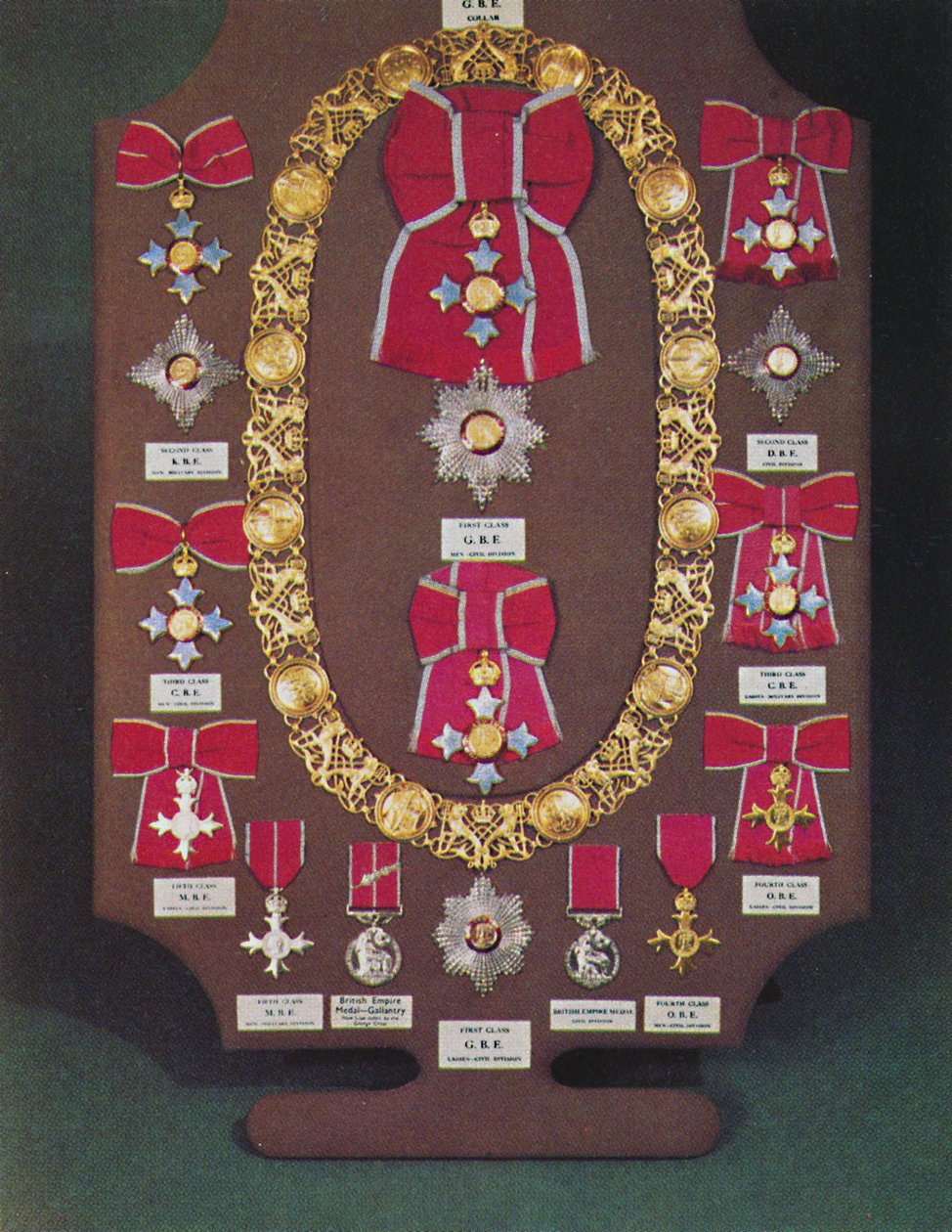 Insígnias da Ordem do Império Britânico, 1953 de Unbekannt