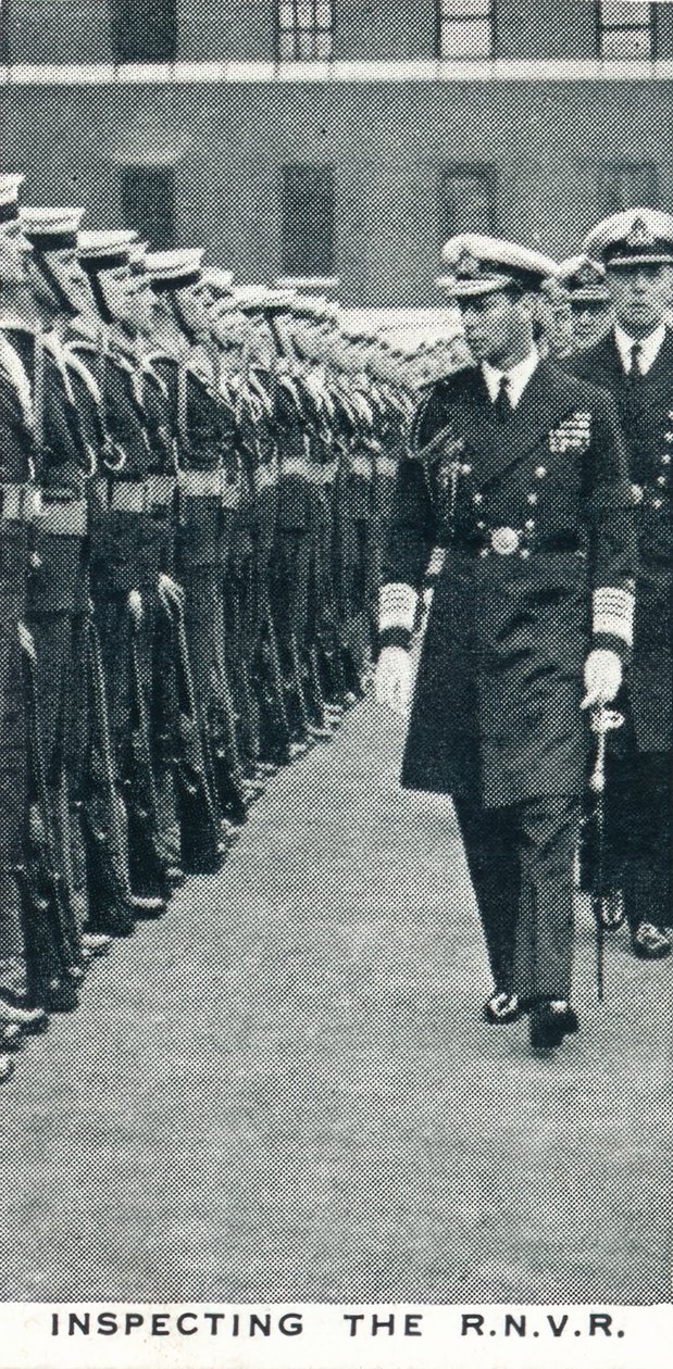 Inspecionando o RNVR, 1936 1937 de Unbekannt
