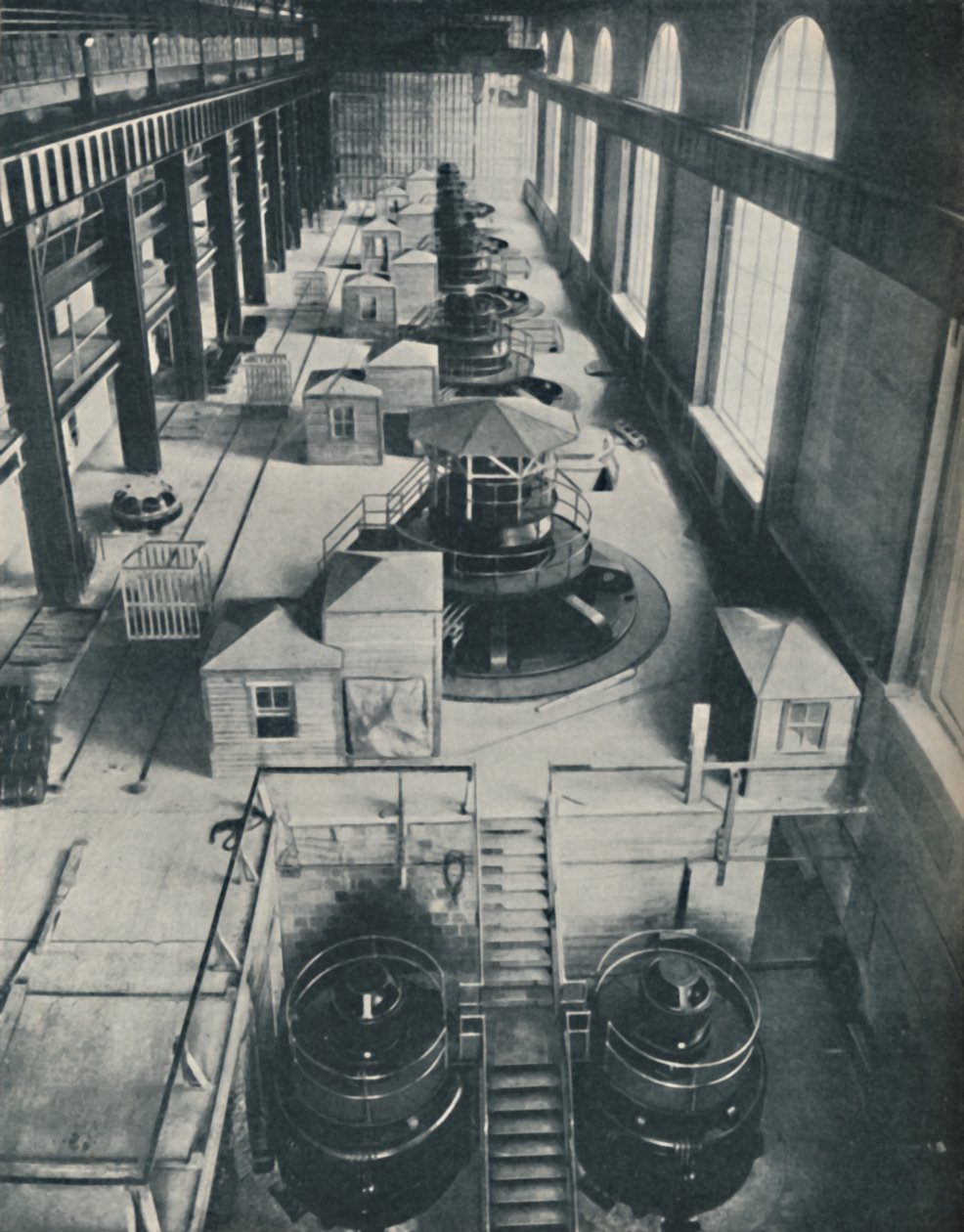 Instrumentos de poder para as águas turbulentas do rio Niagara, c1935 de Unbekannt