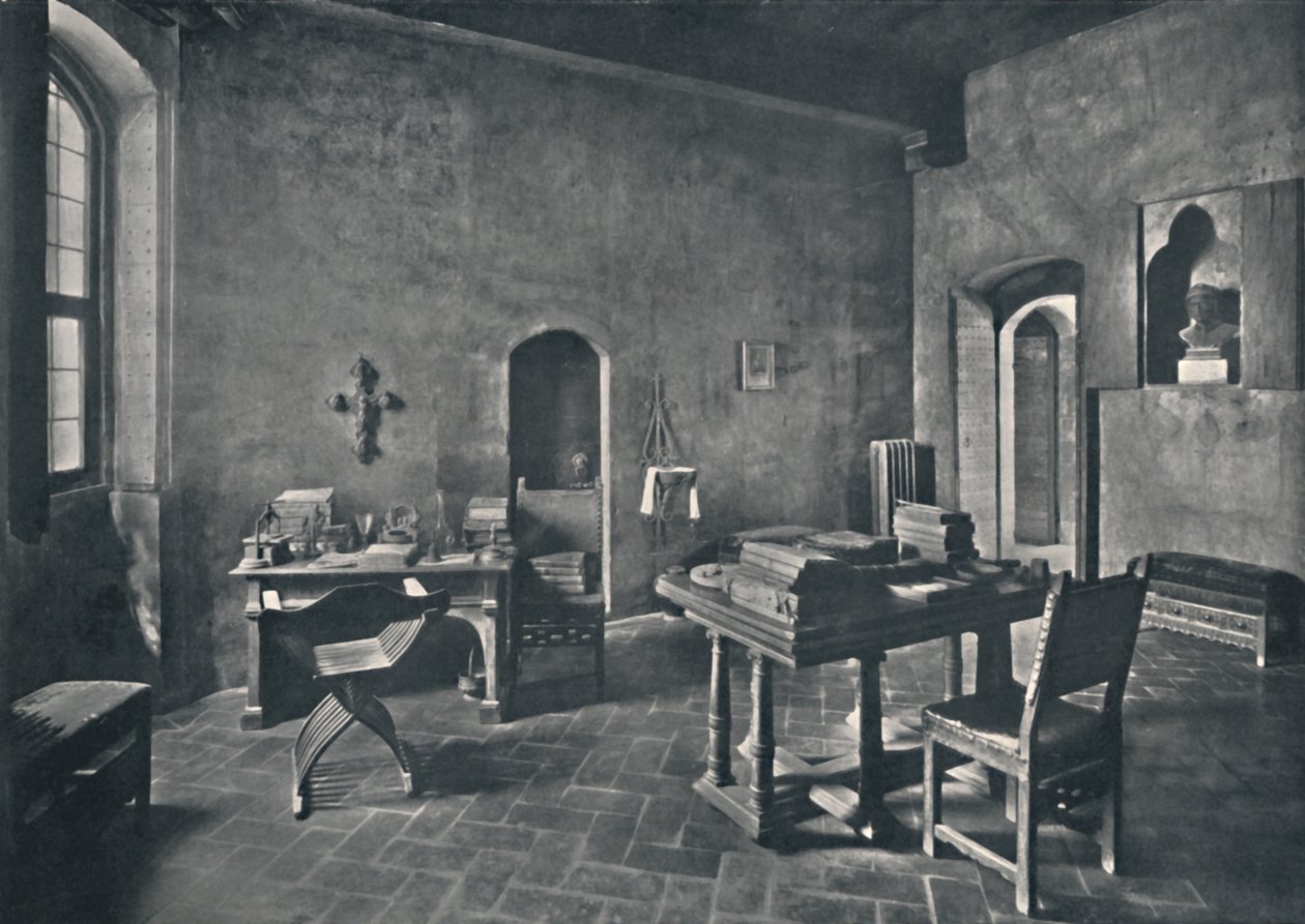 Interior, Palazzo Davanzati, 1928 de Unbekannt