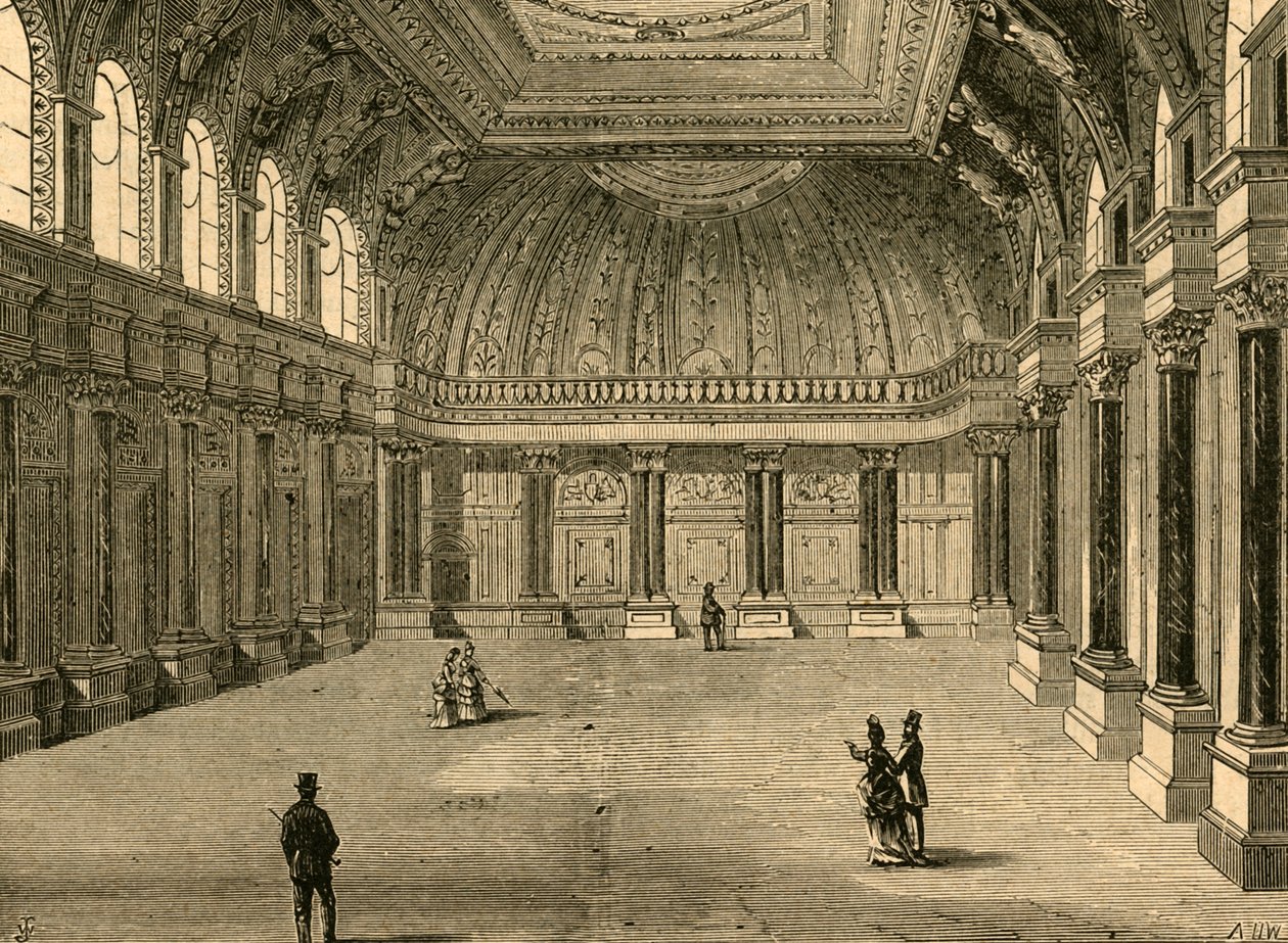 Interior de Drapers Hall, 1897. de Unbekannt