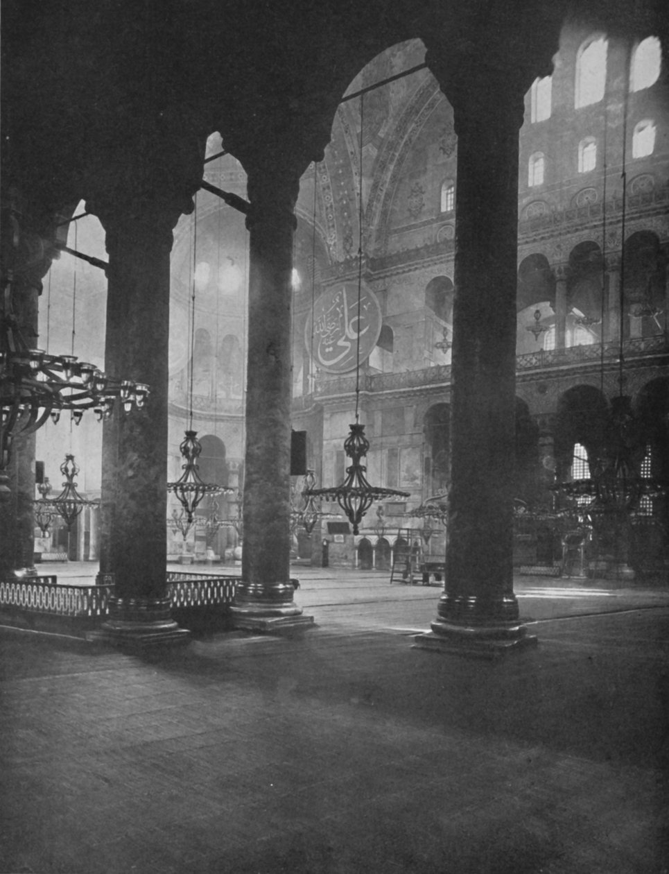 Interior de Santa Sofia, 1913 de Unbekannt