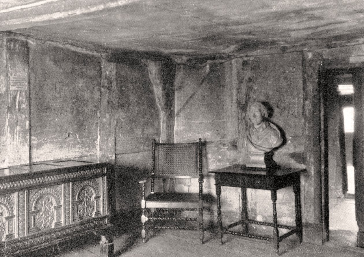Interior da casa de Shakespeares, Stratford-upon-Avon, Warwickshire, Inglaterra, 1924-1926 de Unbekannt