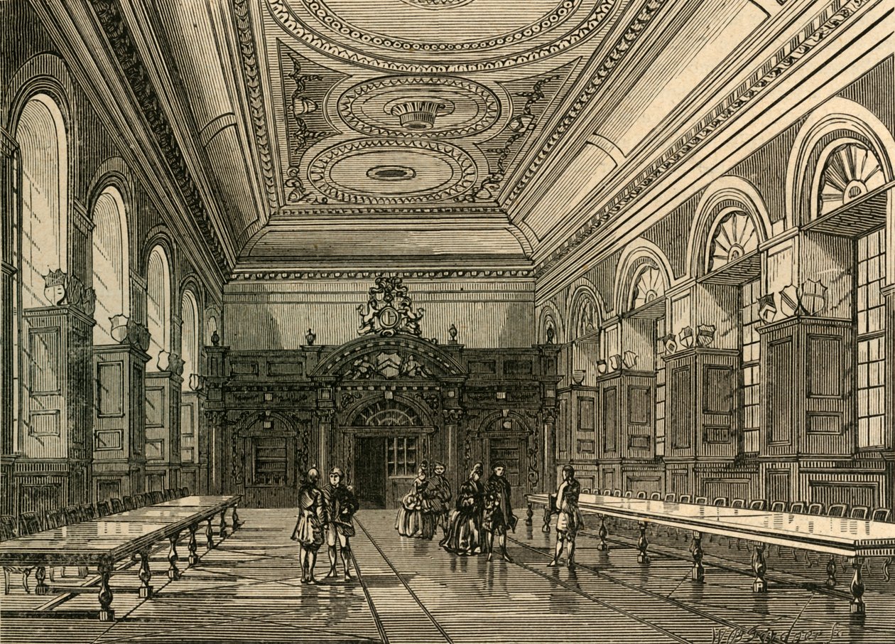 Interior de Stationers Hall, 1876, 1897. de Unbekannt