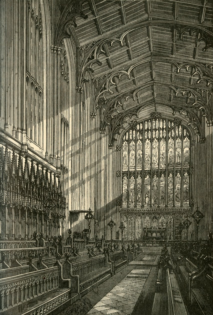 Interior da capela, 1875, 1911. de Unbekannt