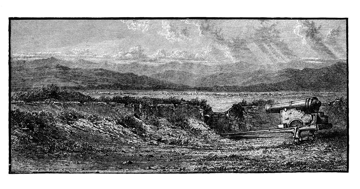 Interior da Cidadela, Quebec, século XIX de Unbekannt