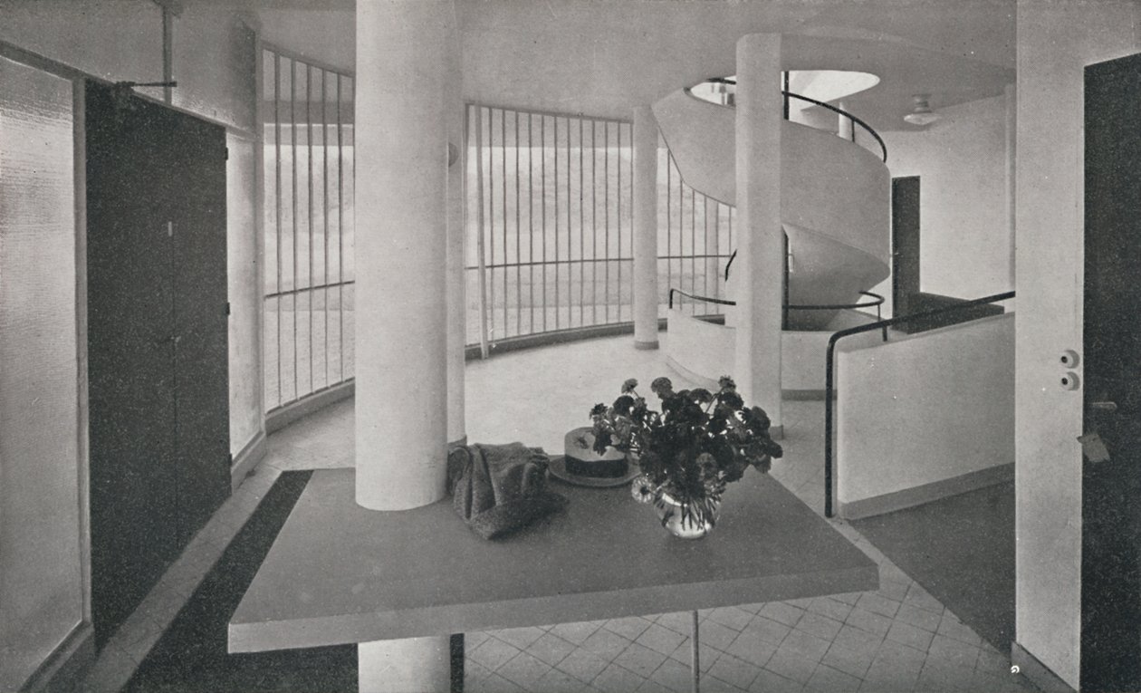 Interior da Villa em Poissy, 1933 de Unbekannt