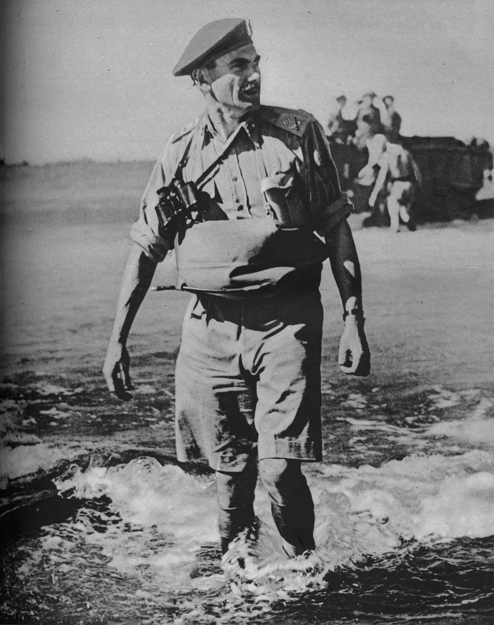 General da invasão Wades em terra, 1943-44 de Unbekannt