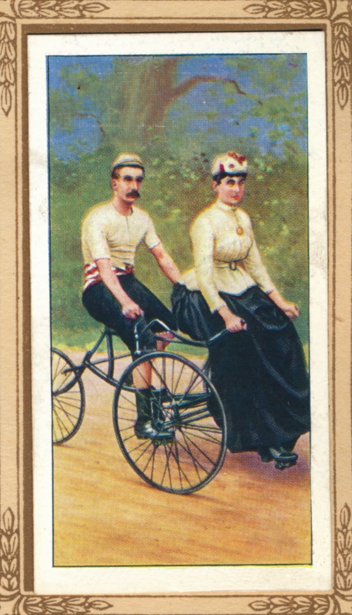 Triciclo em tandem invencível, 1939 de Unbekannt