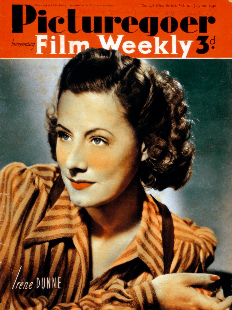 Irene Dunne 1898-1990, atriz americana, 1940 de Unbekannt
