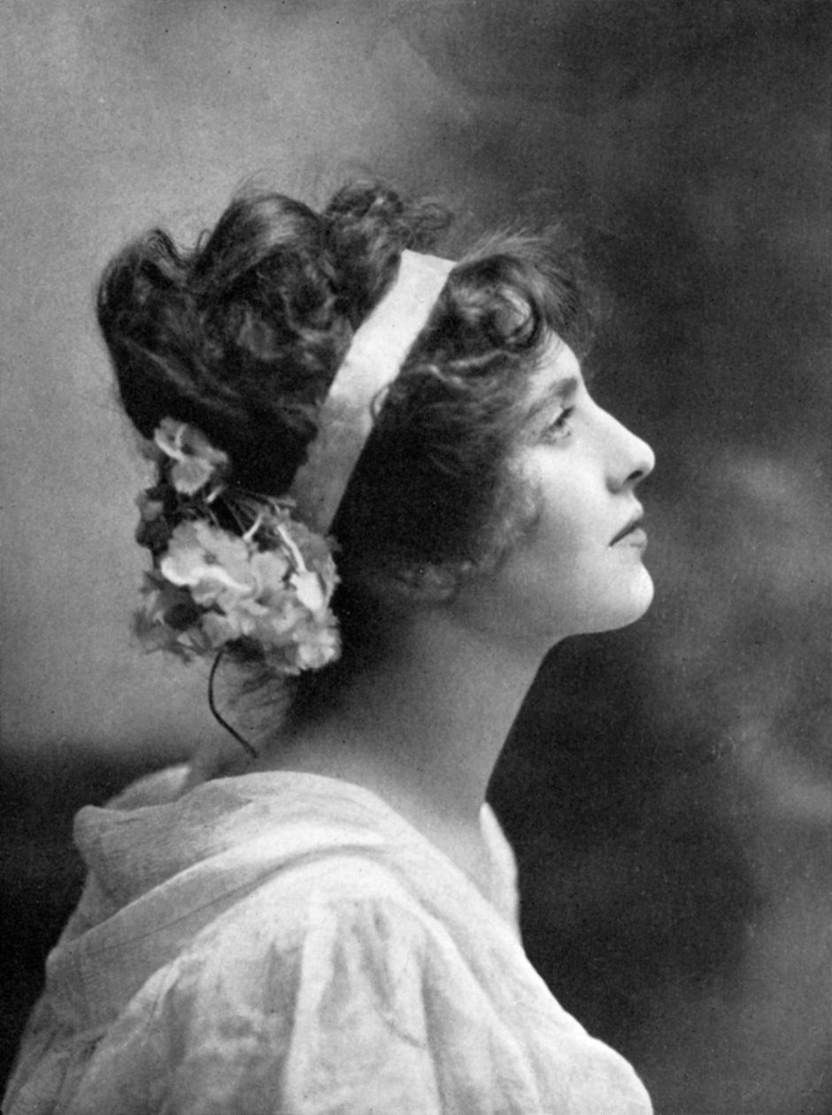 Iris Hoey 1885-1979, atriz britânica, 1908-1909 de Unbekannt