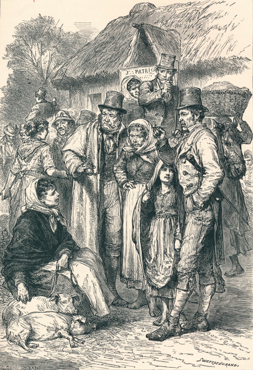 Camponeses Irlandeses, 1896 de Unbekannt