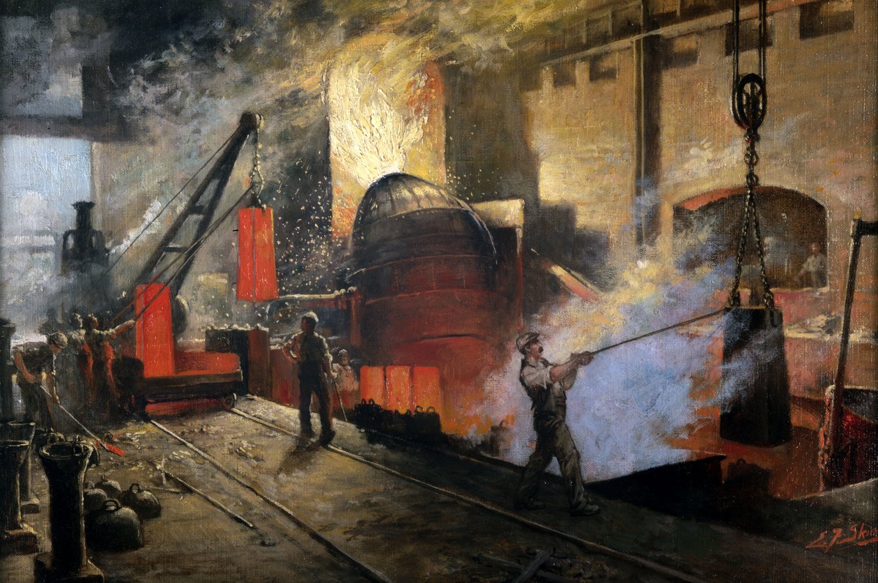 Fabricação de Ferro, Bessemer Manufacturing Bessemer Steel de Unbekannt
