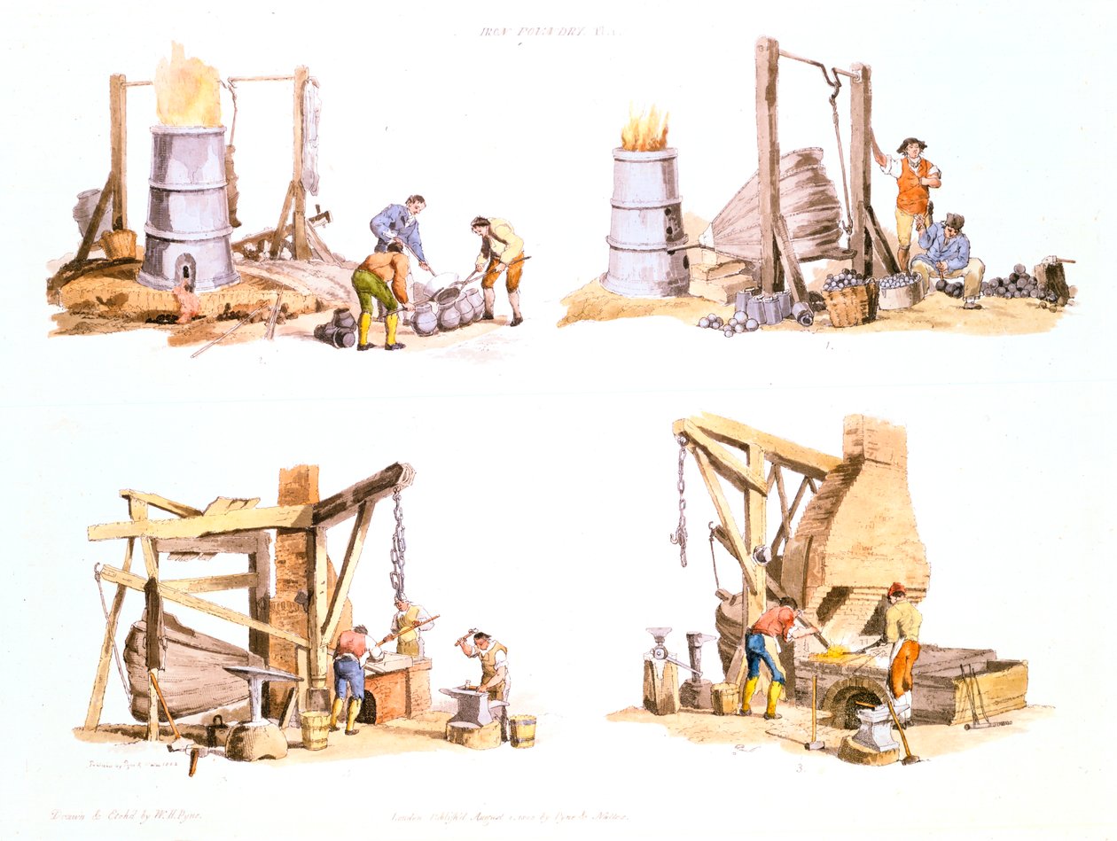 Fundição de ferro, 1802 de Unbekannt