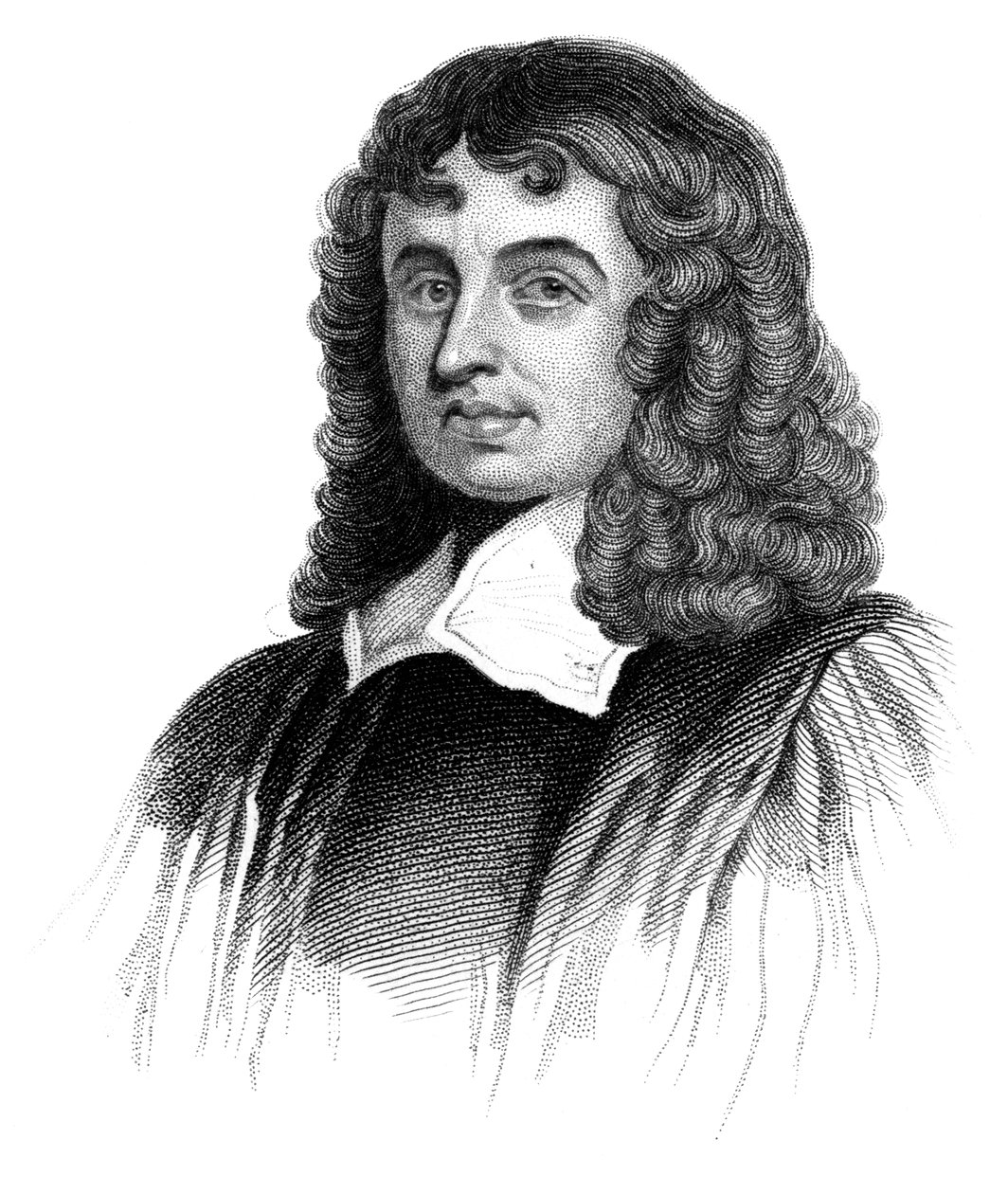 Isaac Barrow, estudioso clássico inglês do século XVII, teólogo e matemático, c1850 de Unbekannt