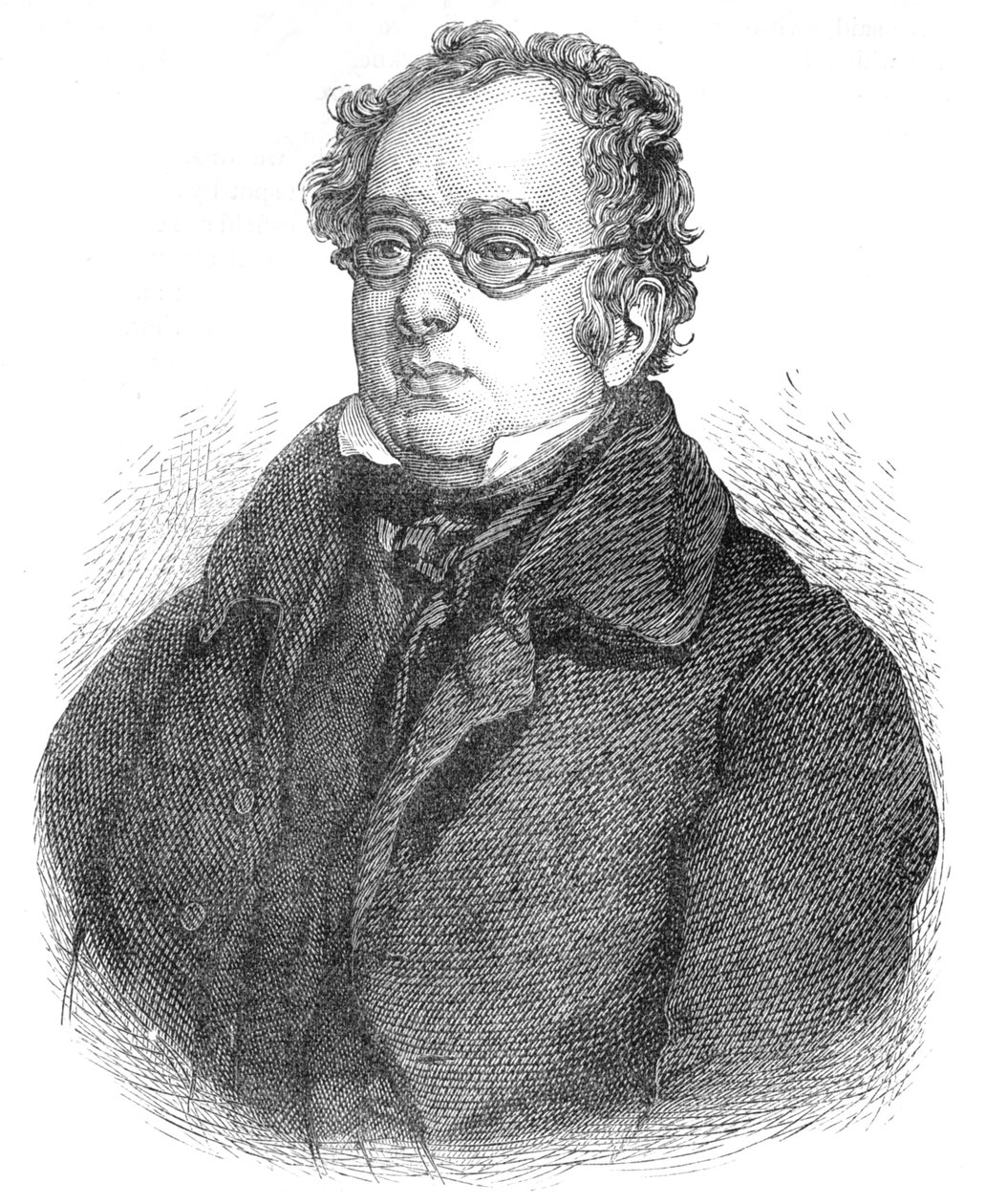 Isaac DIsraeli, escritor e estudioso britânico, c1840 1878 de Unbekannt