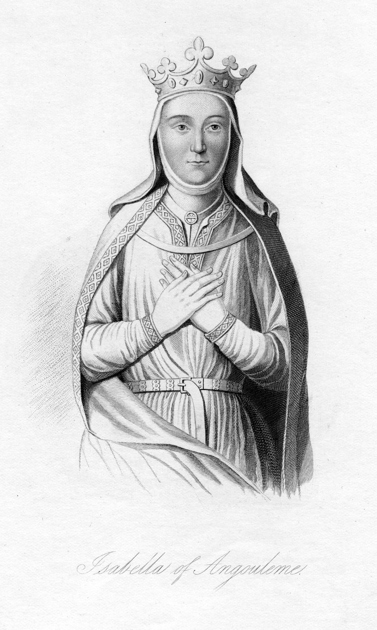 Isabel de Angoulême, c1187-1246 de Unbekannt