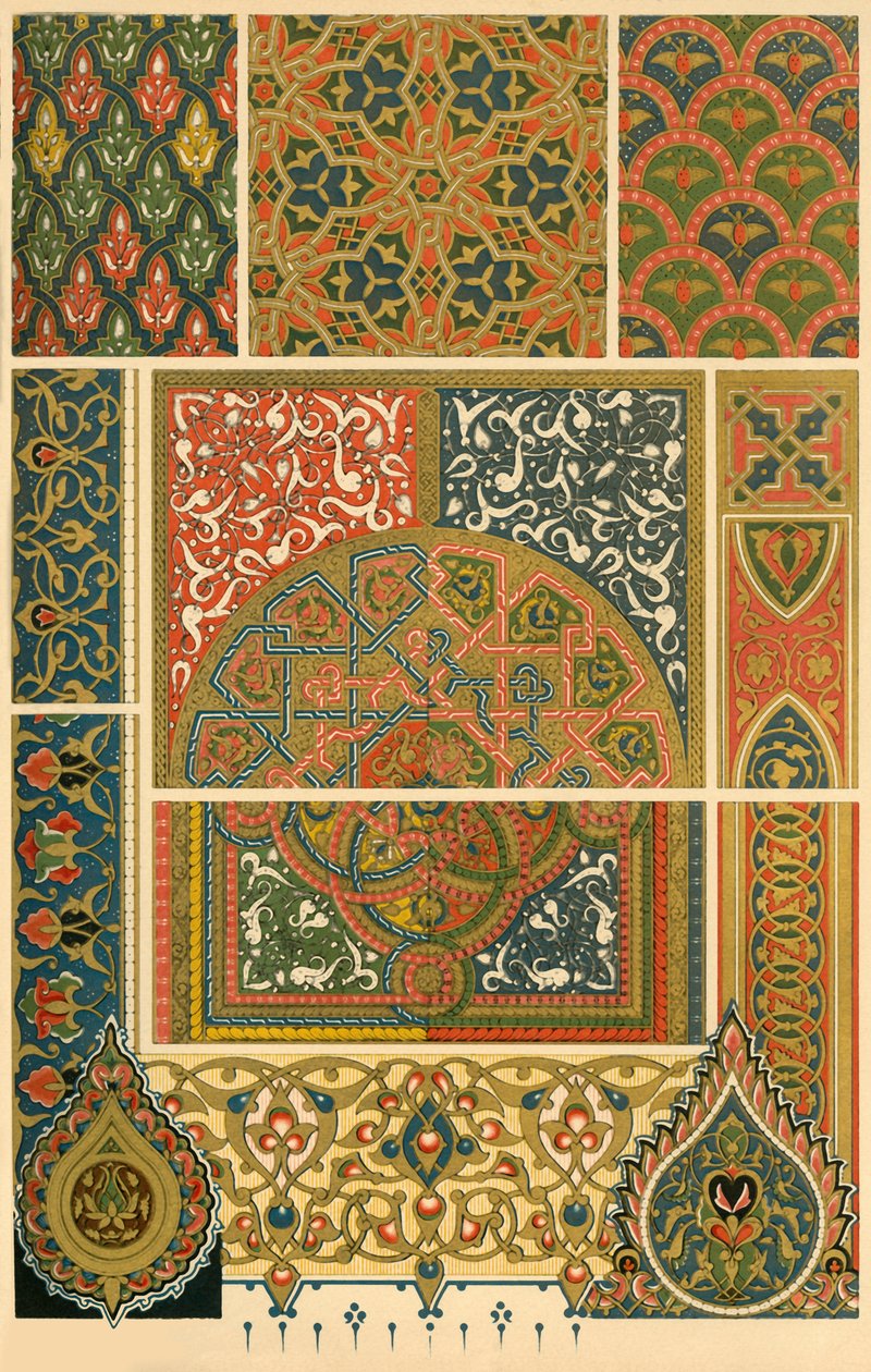 Manuscritos islâmicos iluminados, 1898. de Unbekannt