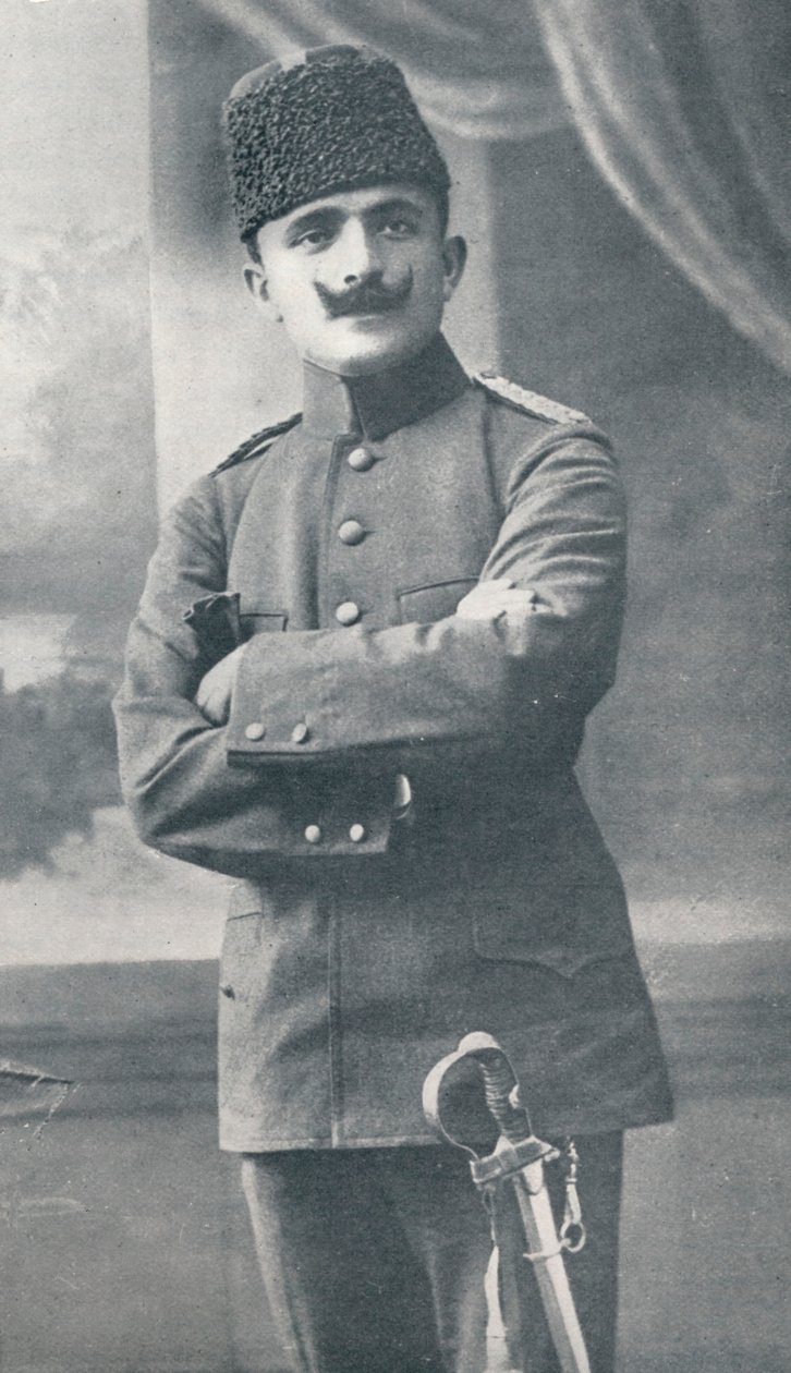 Ismail Enver Pasha Enver Pasha 1881-1922, oficial militar otomano, c1914 de Unbekannt