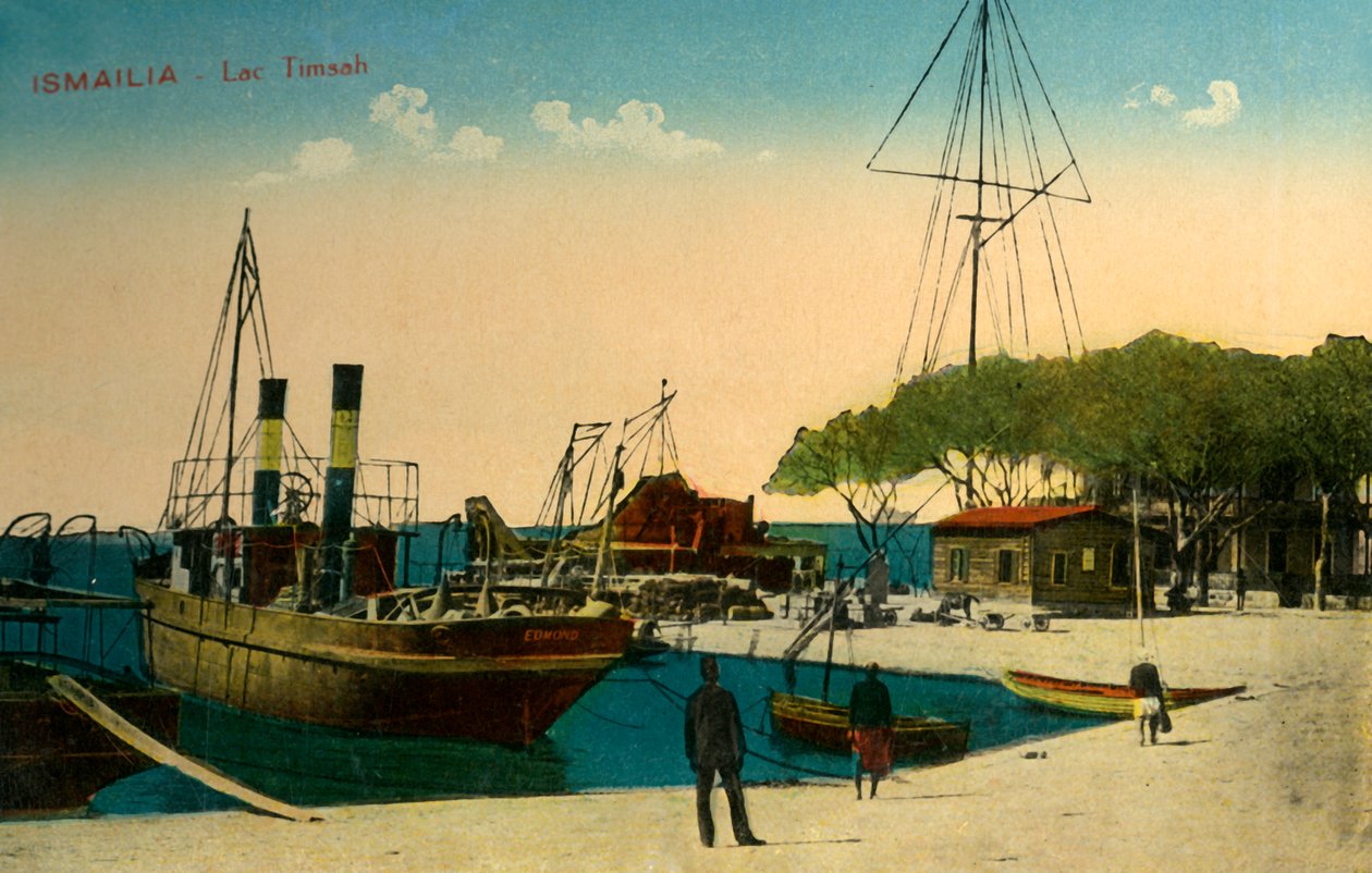 Ismaília - Lac Timsah, c1918-c1939. de Unbekannt