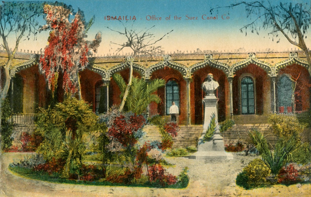 Ismailia - Escritório do Canal de Suez Co., c1918-c1939. de Unbekannt