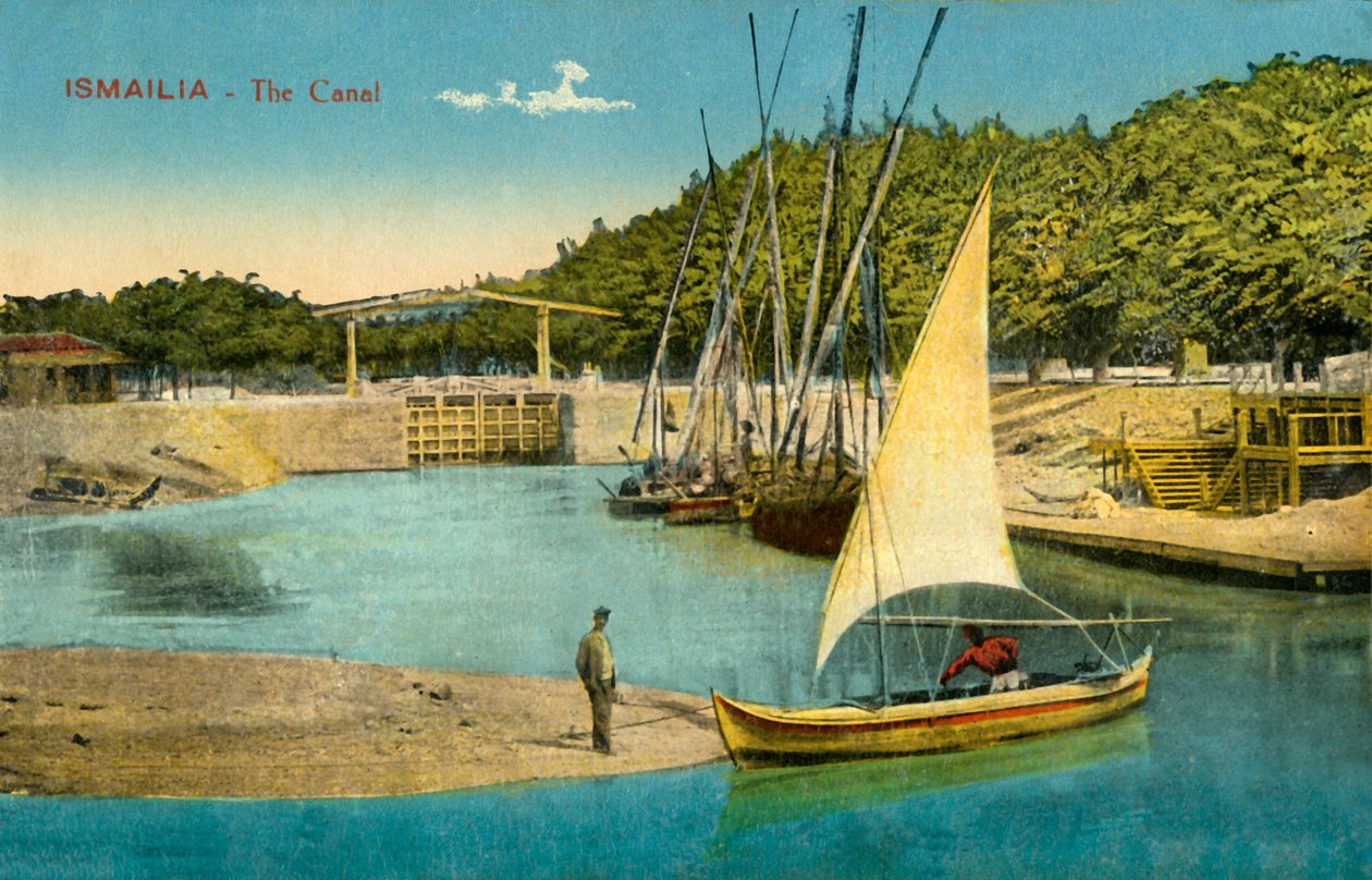 Ismailia - O Canal, c1918-c1939. de Unbekannt