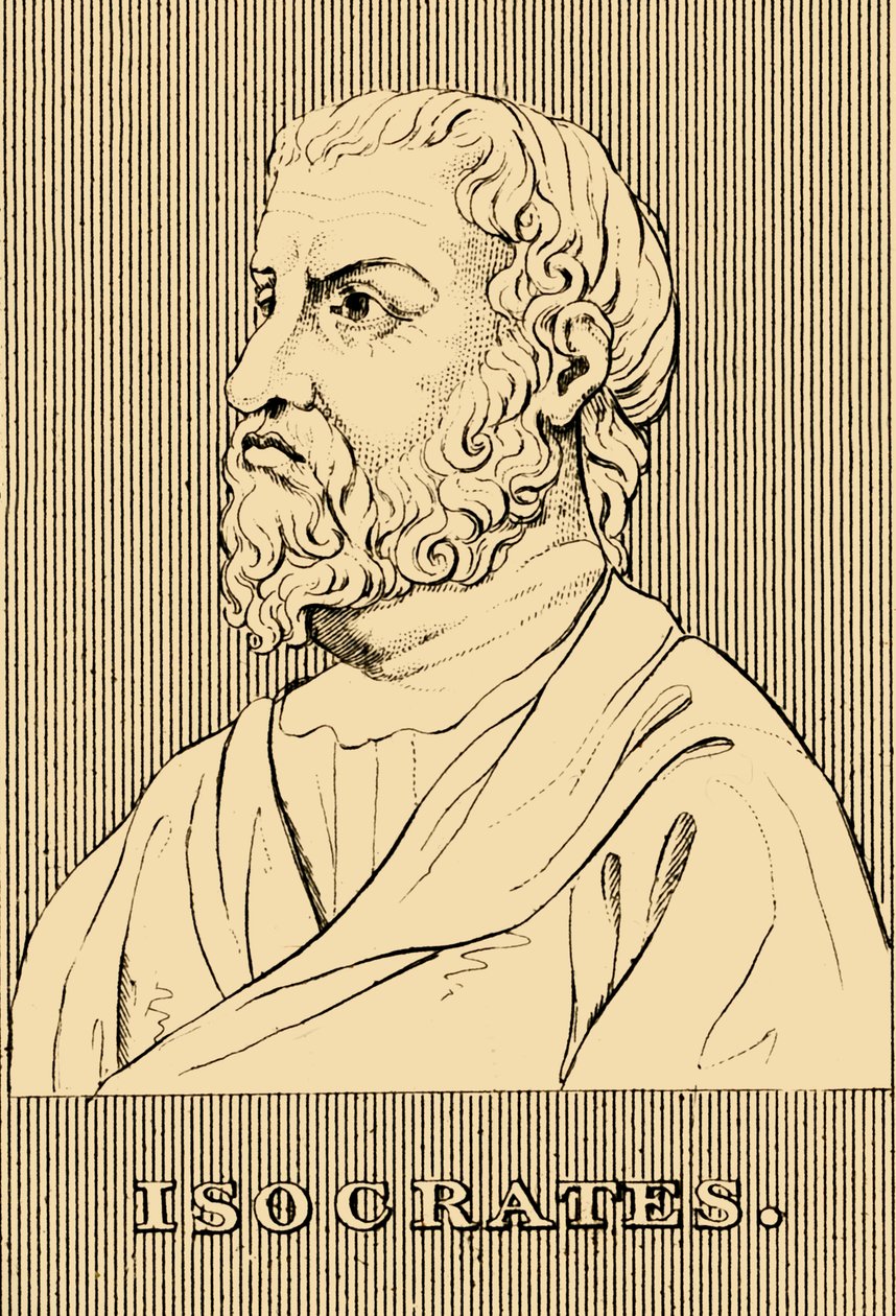 Isócrates, 436-338 aC, 1830. de Unbekannt