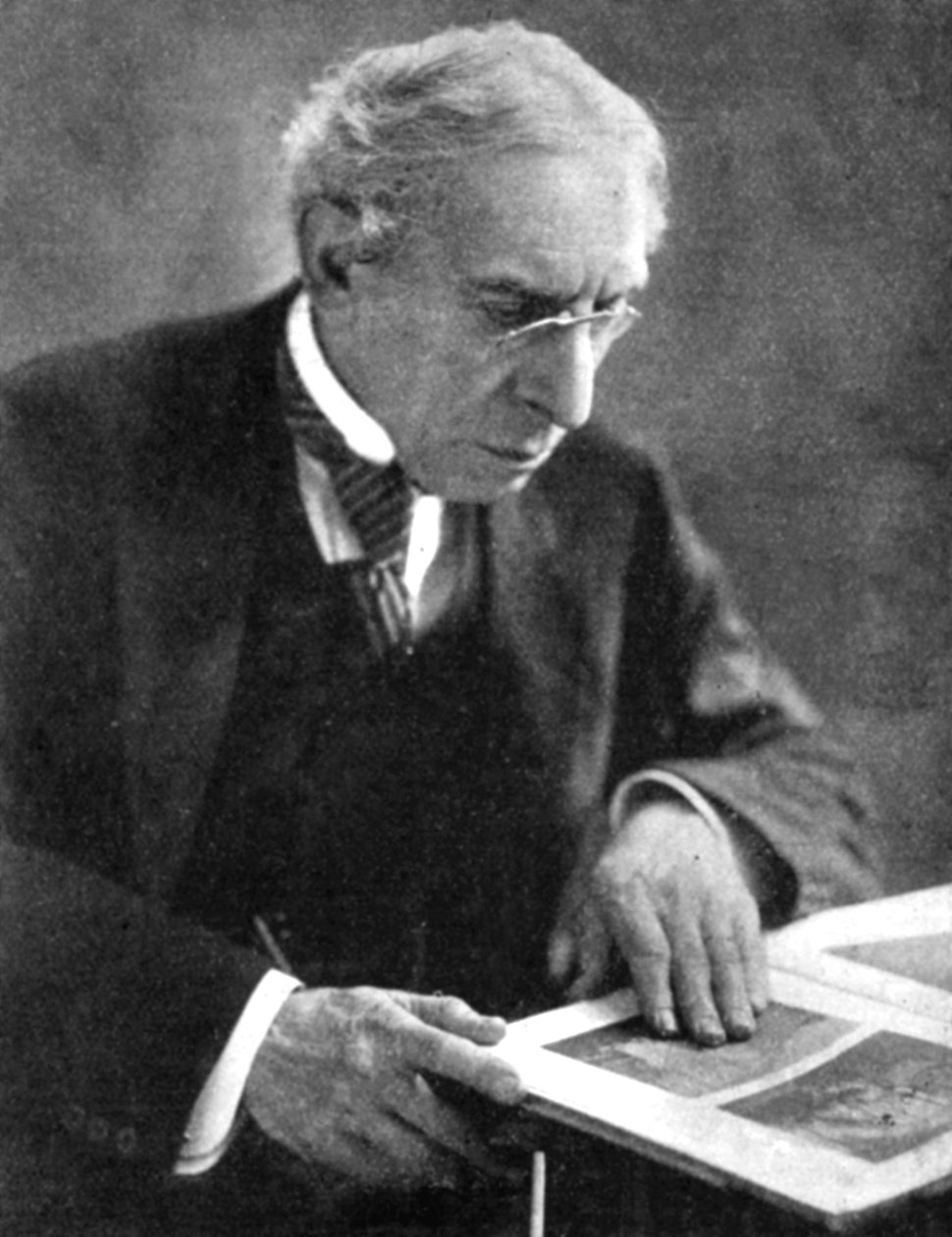 Israel Zangwill 1864-1926, sionista e escritor nascido em inglês, início do século XX de Unbekannt