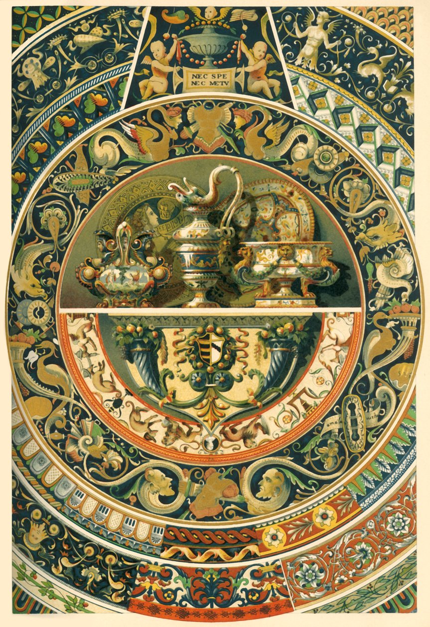 Cerâmica pintada renascentista italiana, 1898. de Unbekannt