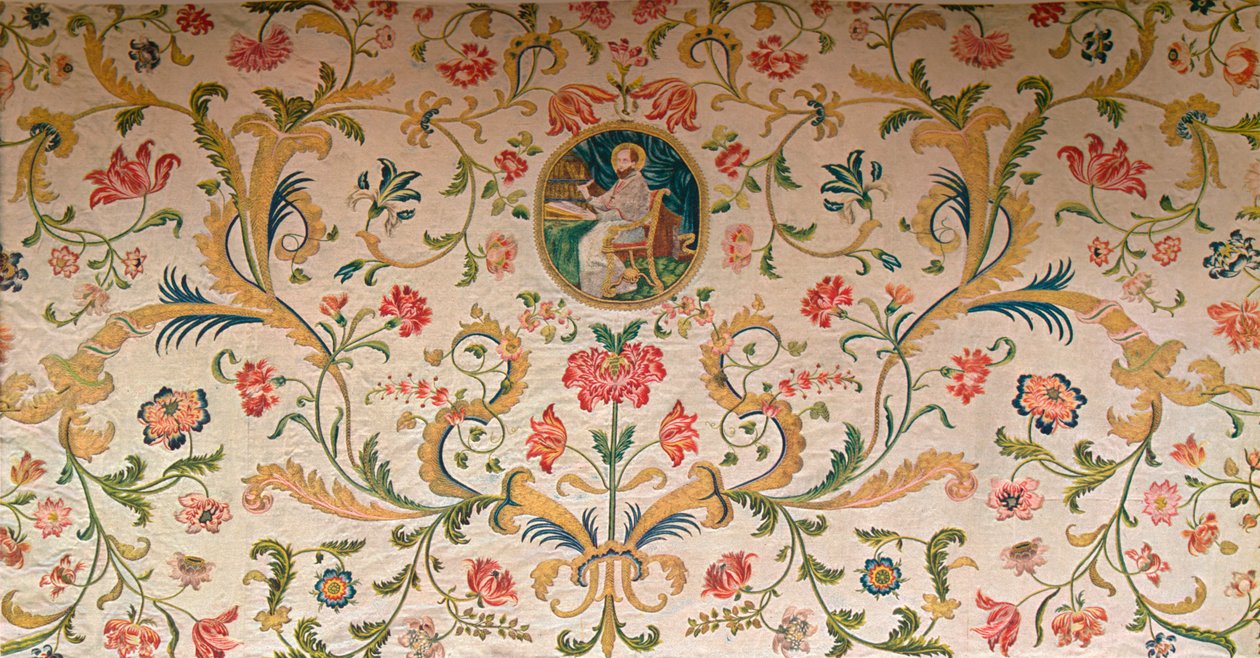 Pano do altar do século XVII italiano, c1660 de Unbekannt