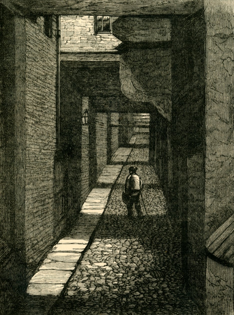 Ivy Bridge Lane, 1881. de Unbekannt