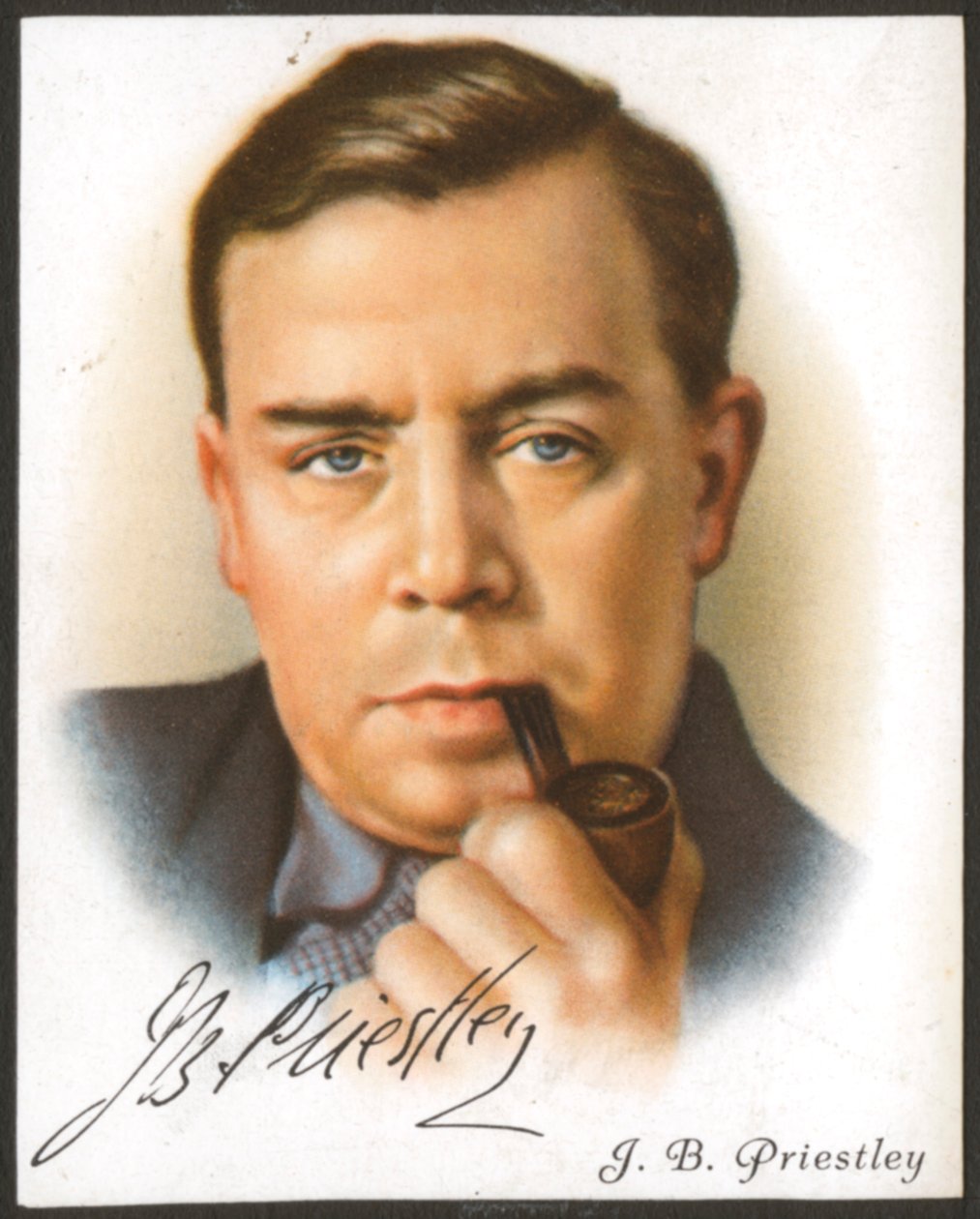 JB Priestley, romancista, dramaturgo, ensaísta e radialista britânico, c1927 de Unbekannt