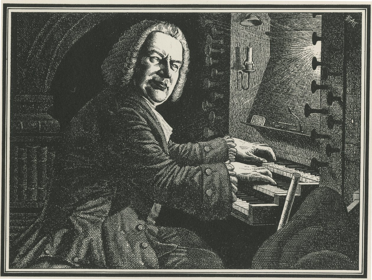 JS Bach de Unbekannt